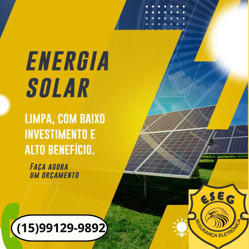 Sistema de energia solar aplicado em setor industrial